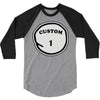 personalized custom 3/4 Sleeve Shirt