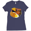 funny full english breakfast, ideal gift or birthday present Ladies Fitted T-Shirt