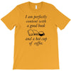 good book and coffee rectangle T-Shirt