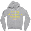 cleverly disqused as a respon Zipper Hoodie
