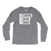v6 swim bike run Long Sleeve Shirts