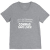 commassavenavy V-Neck Tee