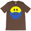 bearded smiley face T-Shirt