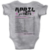 April Girl Facts Aries Baby Onesie