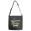 queens are born in july Adjustable Strap Totes