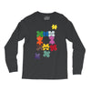 puzzled Long Sleeve Shirts