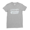 legends are born in august Ladies Fitted T-Shirt