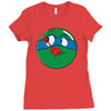 who watches the pizza Ladies Fitted T-Shirt
