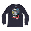 beer eagle graphic Long Sleeve Shirts
