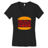 royale with cheese Women's V-Neck T-Shirt