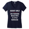August Girls Women's V-Neck T-Shirt