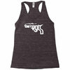 detroit smoking gun Racerback Tank