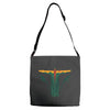 boba lives! Adjustable Strap Totes