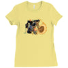 ghost rider and son Ladies Fitted T-Shirt