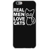 real men love cats iPhone 6/6s Case