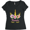 Unicorn Women's Triblend Scoop T-shirt