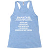 Smartass September Girl Racerback Tank