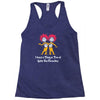 i teach a thing or two at gator run elementary Racerback Tank