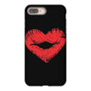 lip print heart iPhone 8 Plus