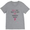 Girls Want To Have Fundamentals Rights V-Neck Tee
