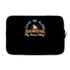 leave me talking to my horse today Laptop sleeve