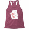 i pretend to work they pretend to pay me Racerback Tank