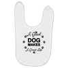 a good dog makes a great life Baby Bibs