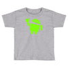 android eats apple Toddler T-shirt