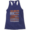 Aquarians Difficult Ones To Understand Zodiac Tees Racerback Tank