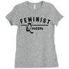 feminist queen Ladies Fitted T-Shirt