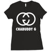 kurupt fm chabuddy g cg logo Ladies Fitted T-Shirt