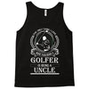Golfer Uncle Tank Top