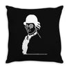 clockwork mozart orange Throw Pillow