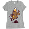 cool characters Ladies Fitted T-Shirt