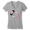 Creating a Little Disney Magic Character Women's V-Neck T-Shirt