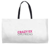 crazy ex girl friend Weekender Totes