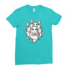 ghost problems Ladies Fitted T-Shirt