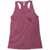kale'em with kindness pocket Racerback Tank
