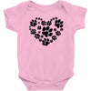 cat love paw Baby Onesie