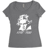 beethoven tribute Women's Triblend Scoop T-shirt