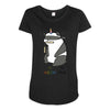 %5 unicorn %95 ninja Maternity Scoop Neck T-shirt