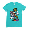 not money not life Ladies Fitted T-Shirt