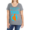 me and pizza are like this Ladies Curvy T-Shirt