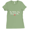 rescued me Ladies Fitted T-Shirt
