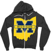 ohio for michigan Zipper Hoodie