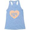 Hope With Heart Racerback Tank