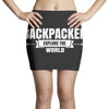 Backpacker Explore The World Mini Skirts