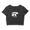 dad bear Crop Top