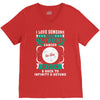 I Love Someone With Liver Cancer To The Moon And Back V-Neck Tee
