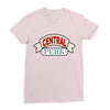 central perk Ladies Fitted T-Shirt